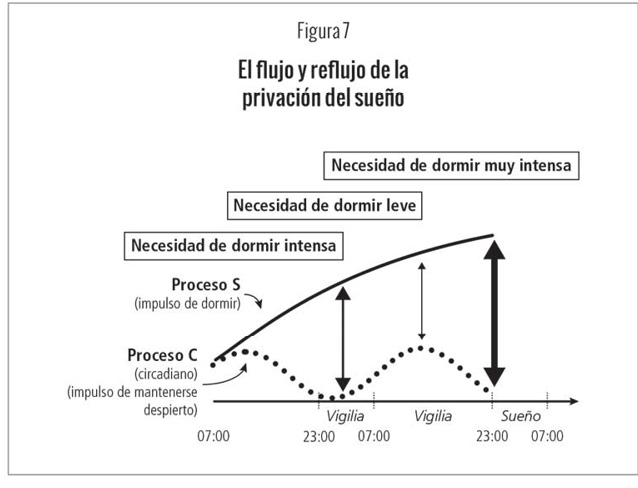 Flujo y reflujo de la privación de sueño